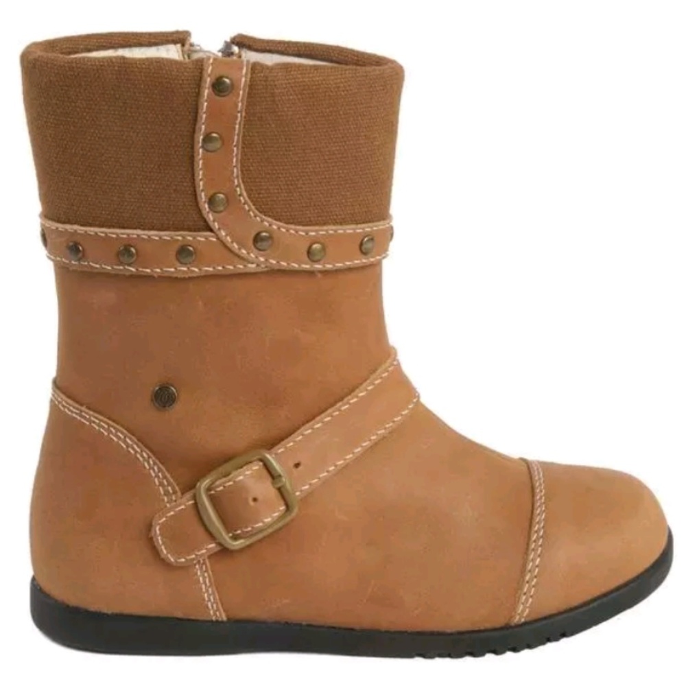 Toddler girl leather boots